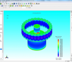JMAG Magnetic Field Strength