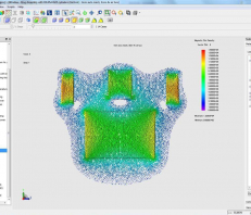 JMAG Magnetic Flux Density Vector Plot