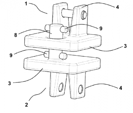 Magnetically Levitated Spinous Process Implants