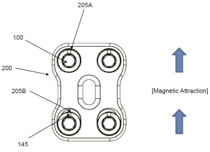 US Patent 11,033,310 B2 titled Magnetic Screw and Plate Apparatus